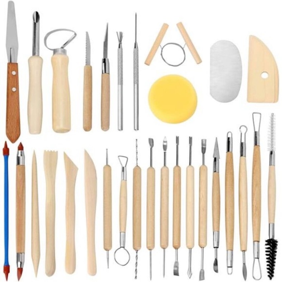 Clay Tools, Pottery Tools, Clay Sculpting Tools, Pottery Kit - Picture 1 of 9